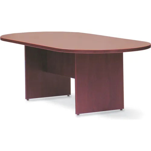 Offices To Go Conference Table - Racetrack - 120" - Mahogany